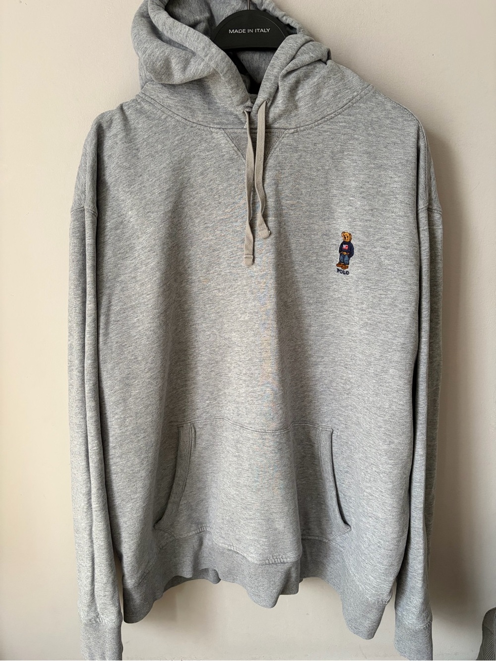 Polo Ralph Lauren Polo Bear Fleece Hooded Sweatshirt American Flag